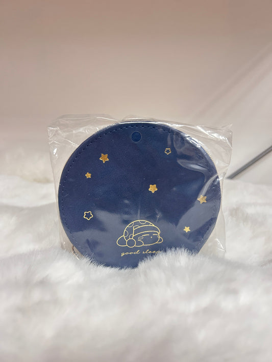 [現貨] 星之卡比麂皮飾物小圓包 (藍)