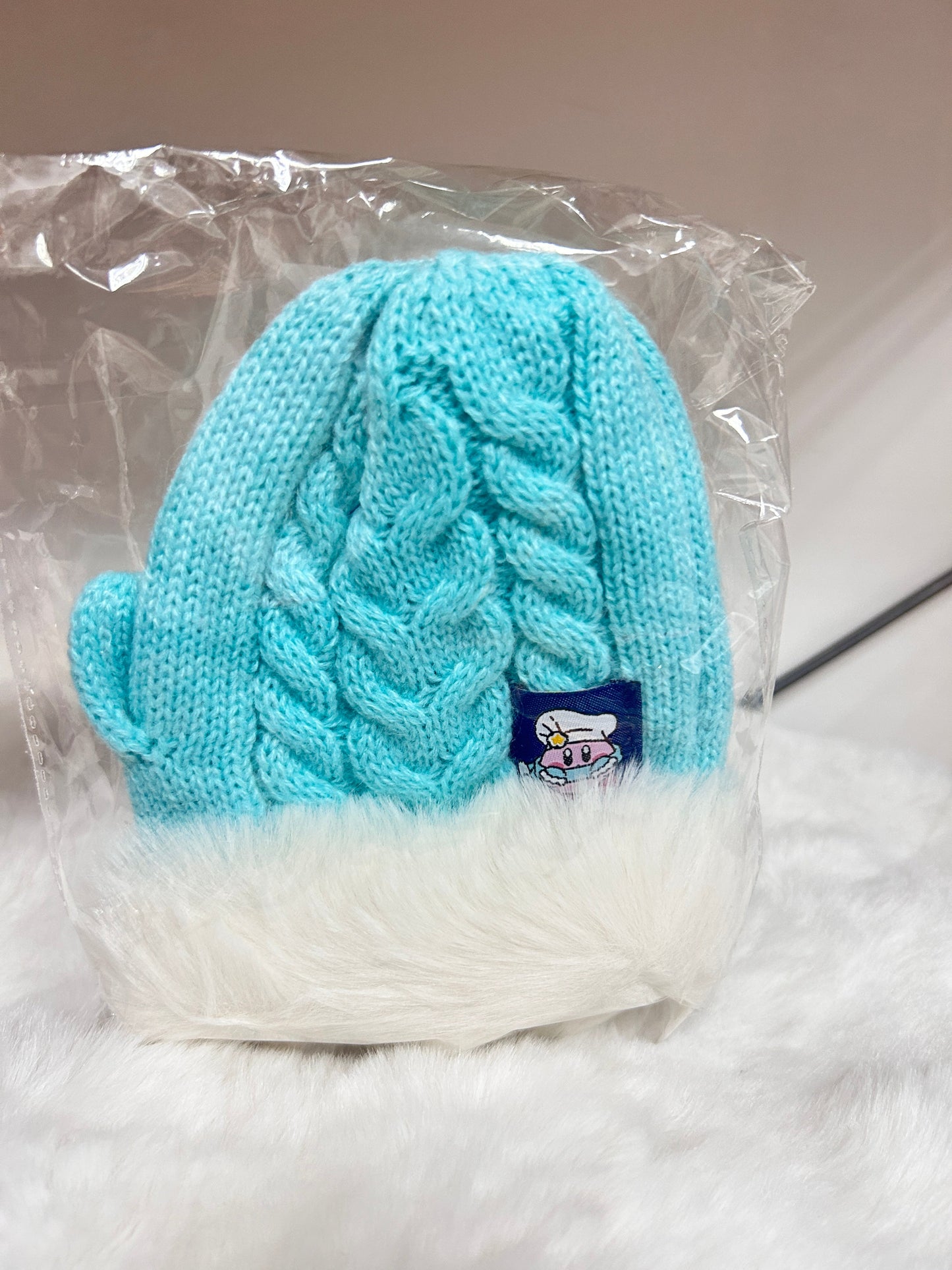 [現貨] 星之卡比Kirby Cafe湖綠色系手套造型拉鏈包