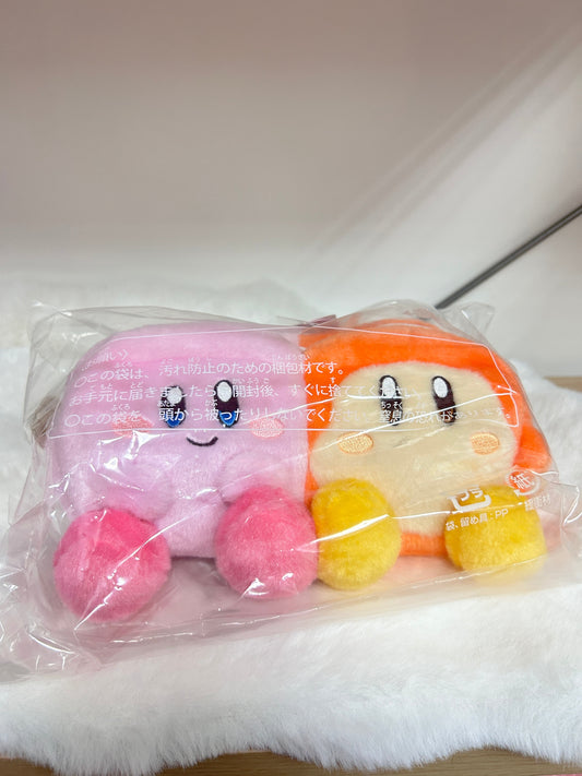 [現貨] 星之卡比與豆豆好朋友筆袋/化妝收納包