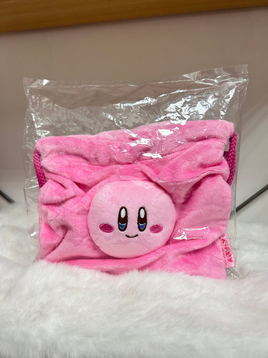 [現貨] 星之卡比微笑款大容量索繩袋