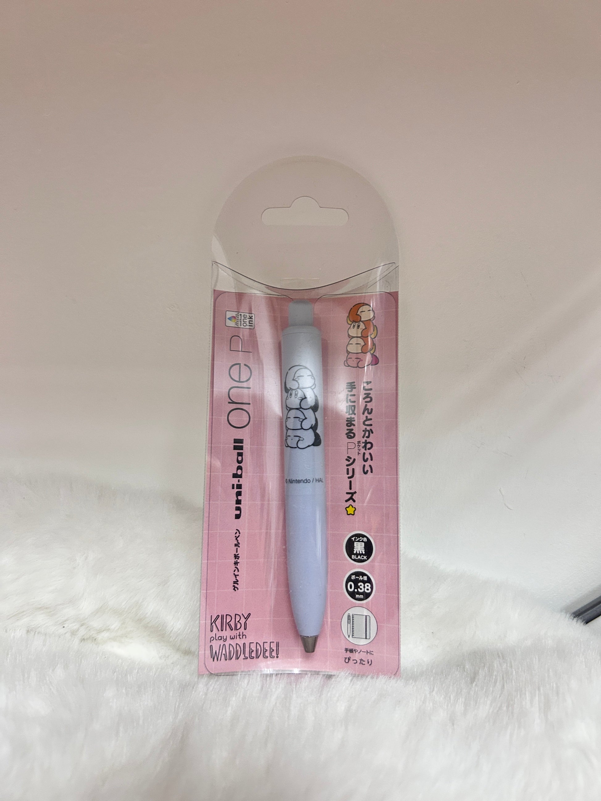 [現貨] 星之卡比Kirby Play with Waddle Dee灰色Uni Ball Pen