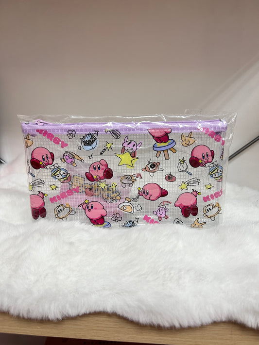 [現貨] 星之卡比透明拉鏈袋 (卡比百變款)