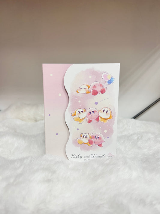 [現貨] 星之卡比魔術貼小簿