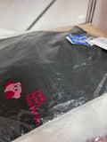 [現貨] 星之卡比成人刺繡logo T-Shirt (深灰色有胸口袋) (L size)