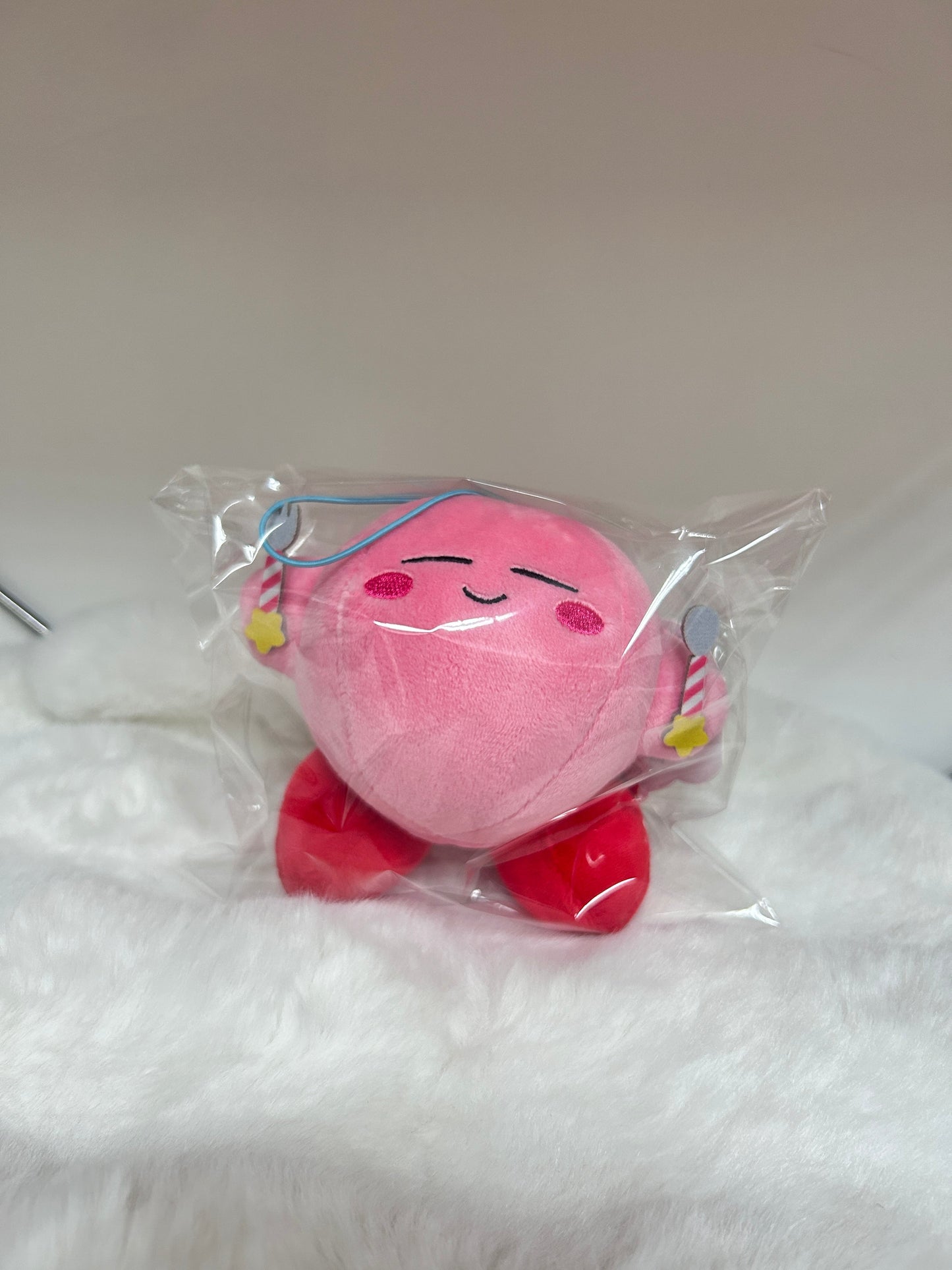 [現貨] 星之卡比眼訓仔為食掛袋公仔