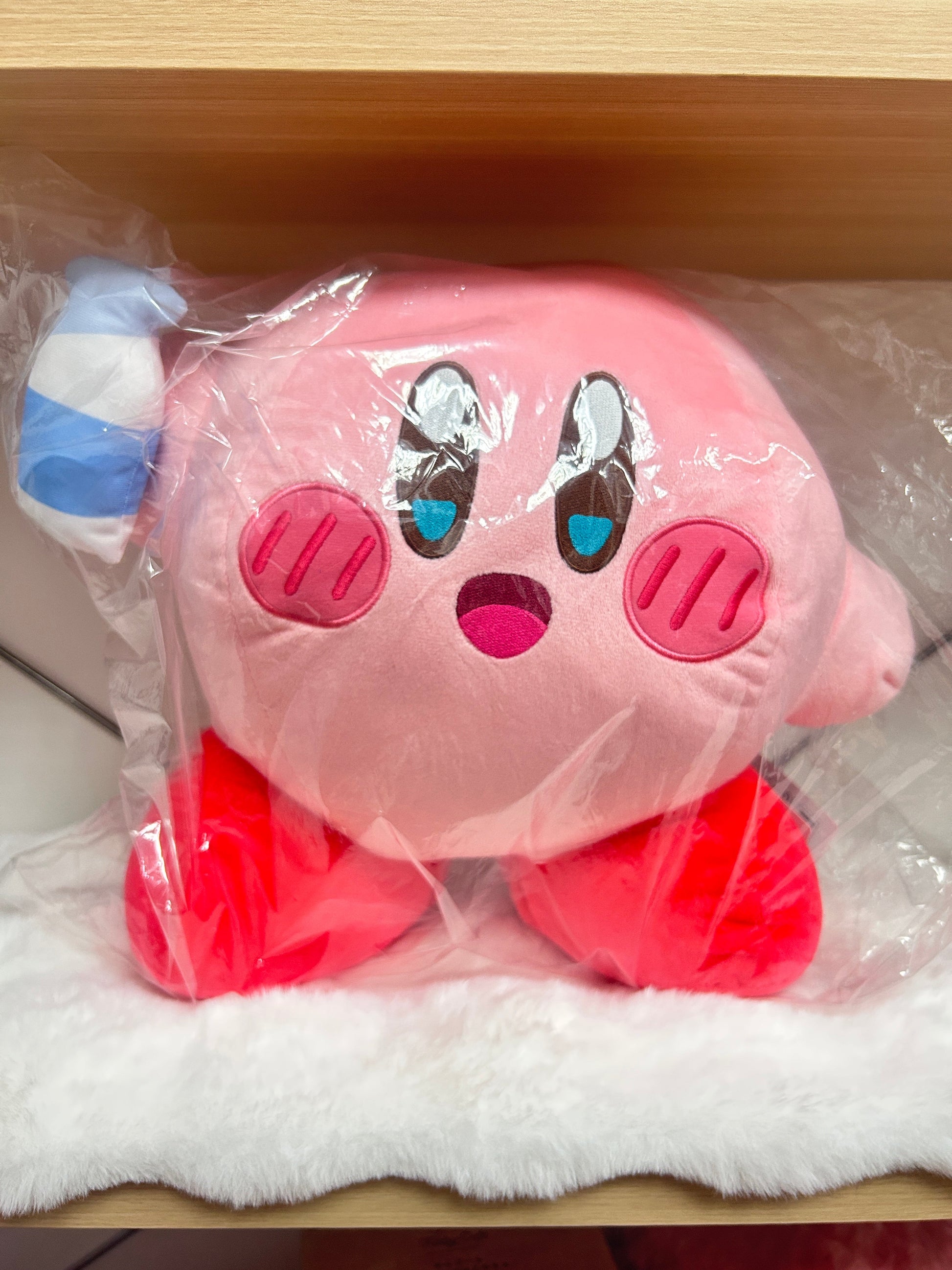 [現貨] 星之卡比溫泉牛奶大公仔