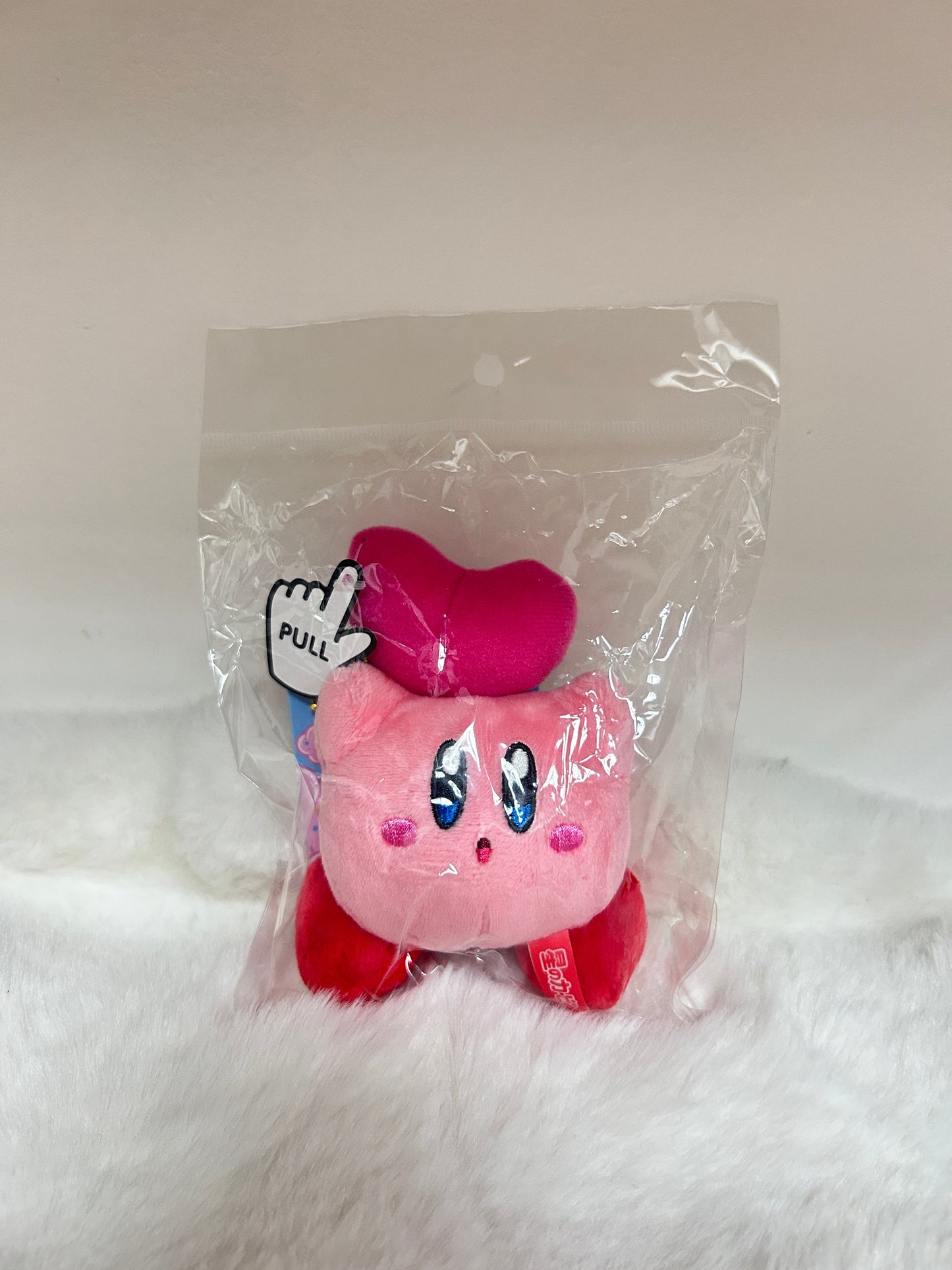 [現貨] 星之卡比舉心掛袋細公仔