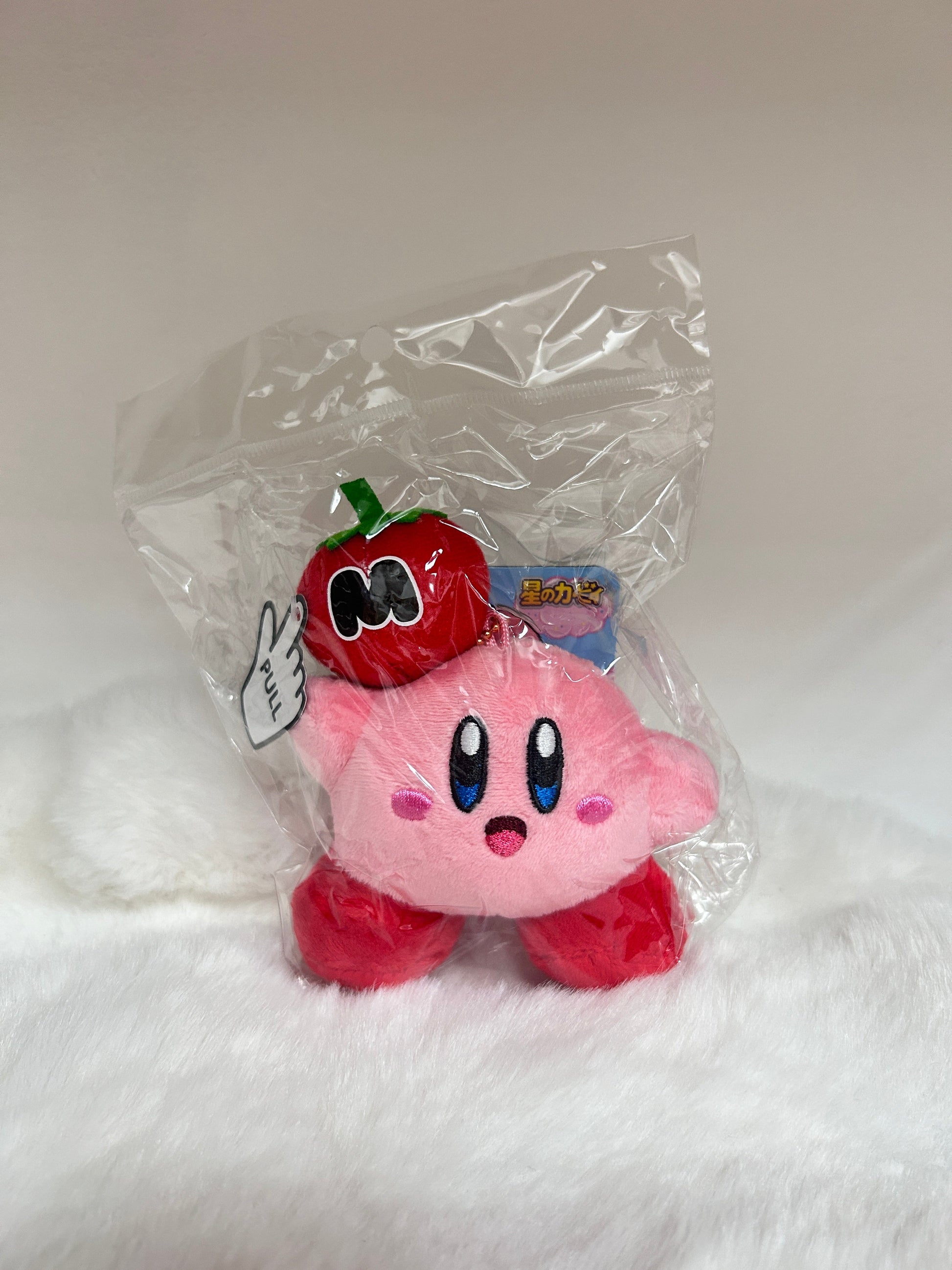 [現貨] 星之卡比M番茄卡比掛袋細公仔