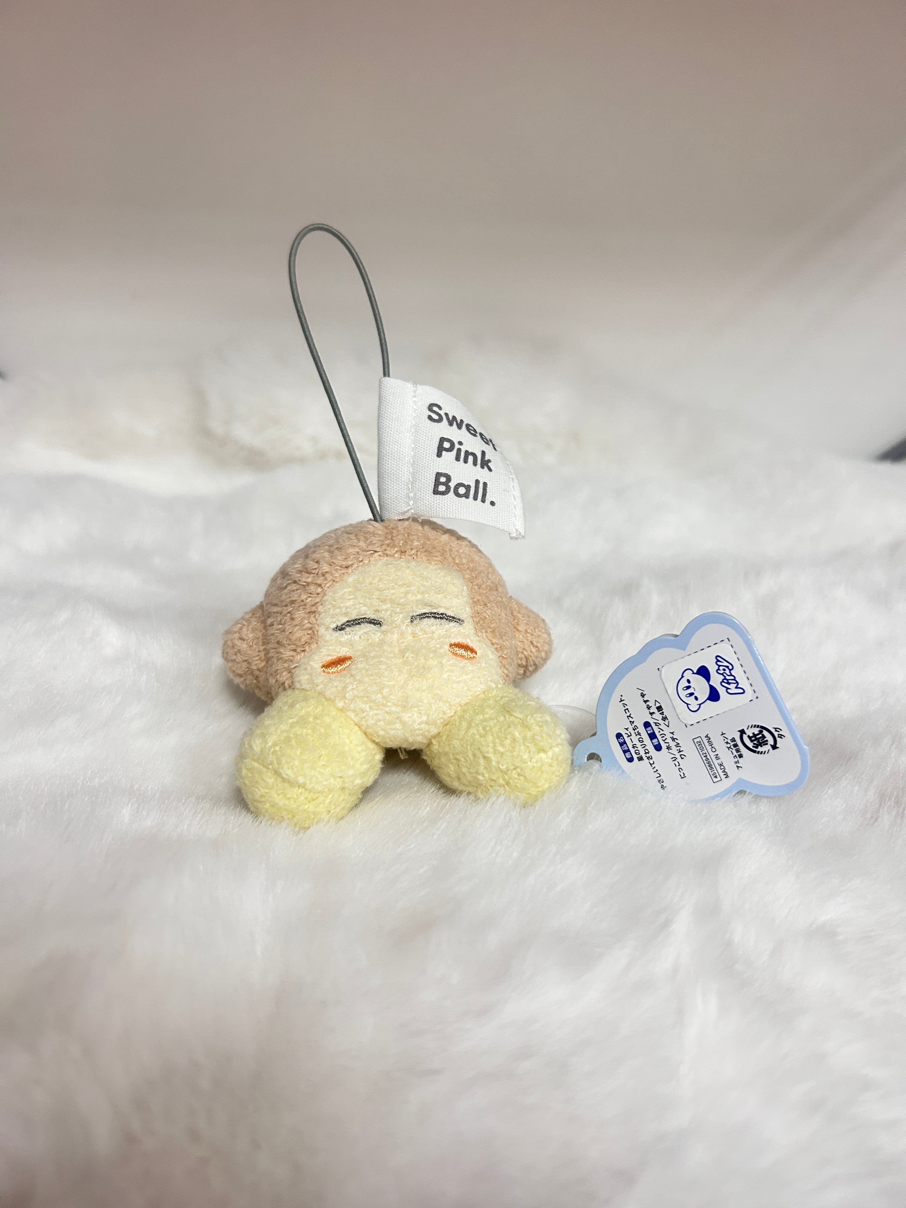 [現貨] 星之卡比柔和色豆豆迷你掛袋公仔