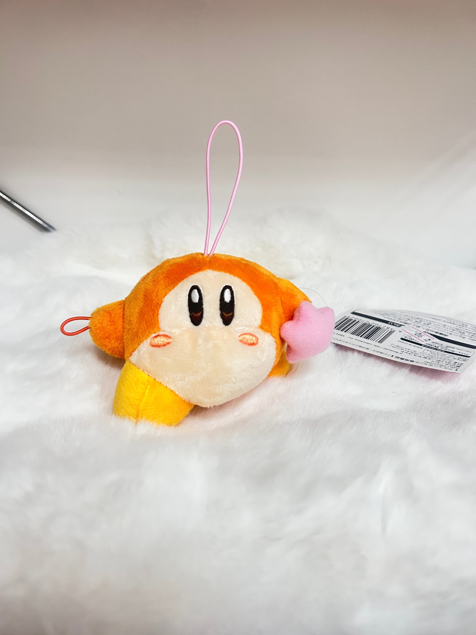 [現貨] 星之卡比紅色星星豆豆迷你掛袋公仔