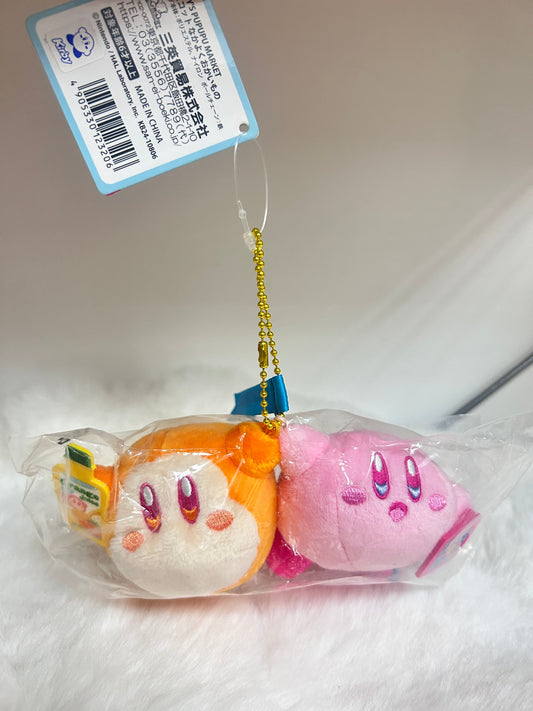 [現貨] 星之卡比Pupupu Market一對掛袋公仔