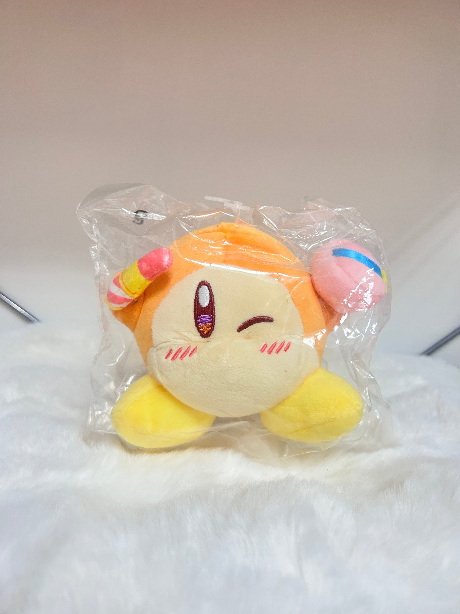 [現貨] 星之卡比化妝豆豆中Size公仔