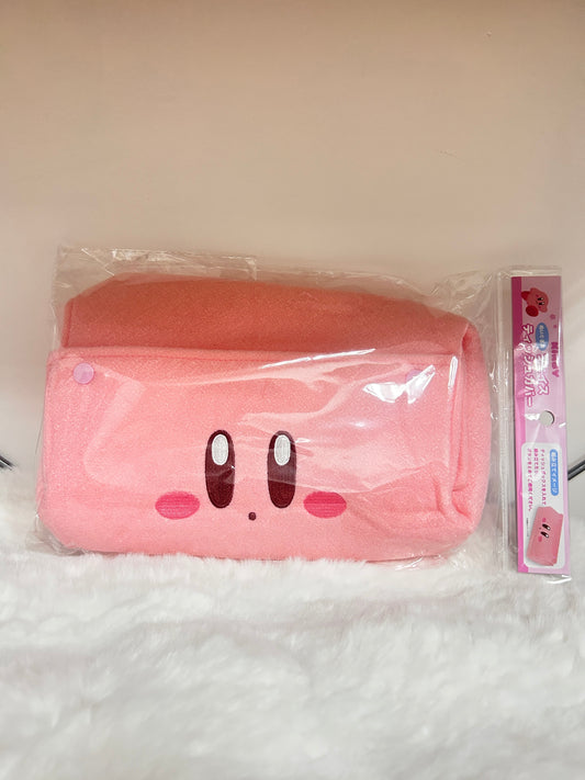 [現貨] 星之卡比粉紅色卡比毛毛紙巾盒套