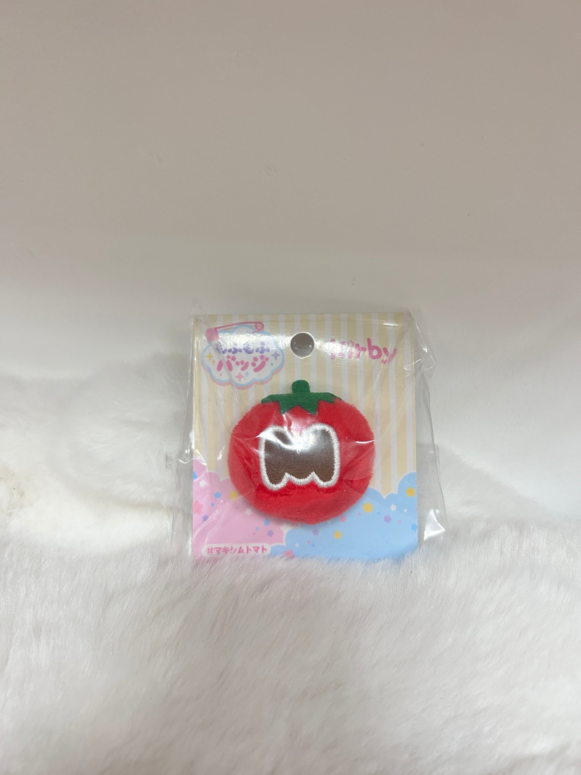 [現貨] 星之卡比M番茄圓碌碌扣針