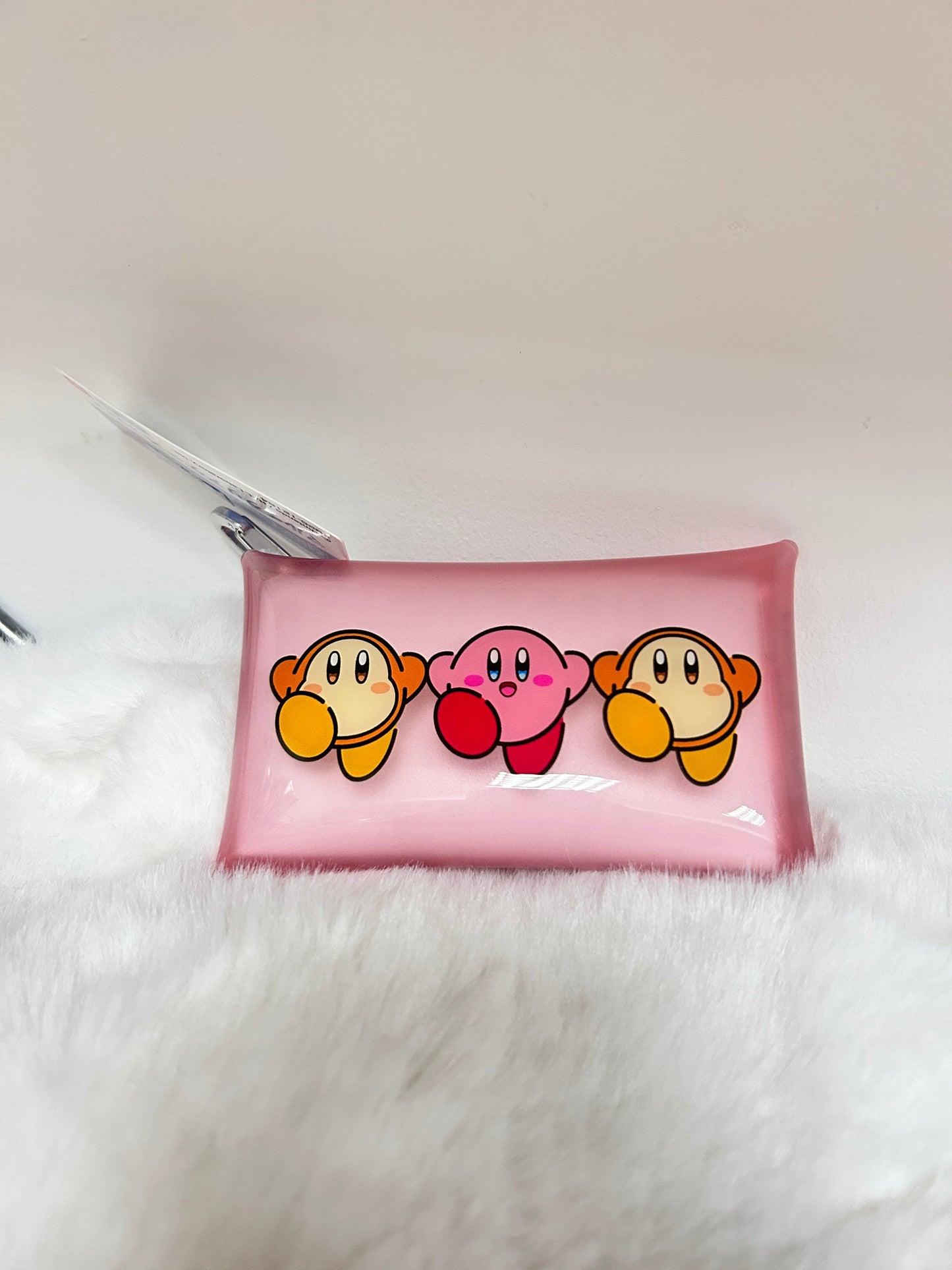 [現貨] 星之卡比半透明掛件小包 (粉紅)