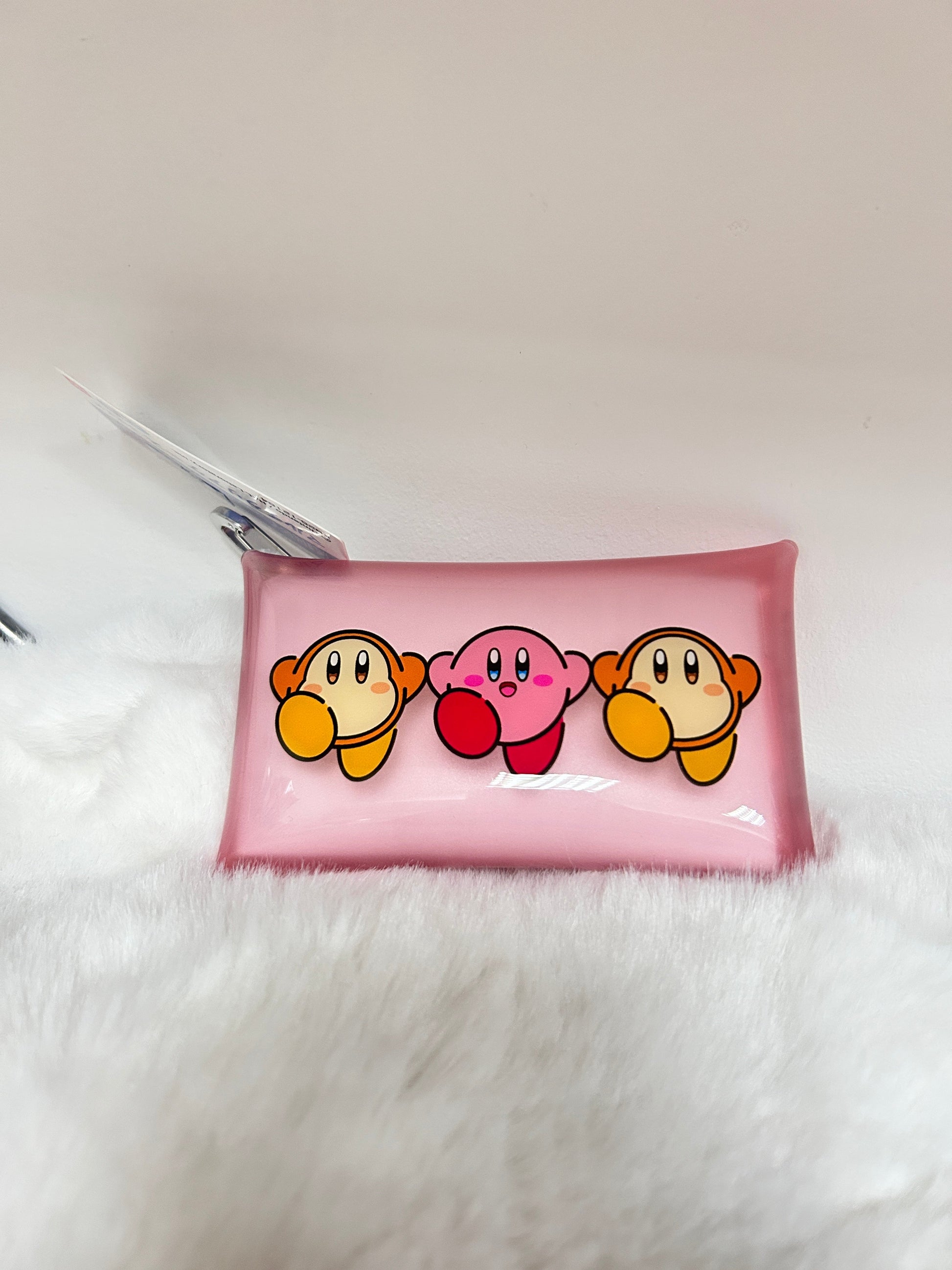 [現貨] 星之卡比半透明掛件小包 (粉紅)