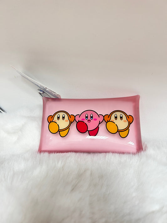 [現貨] 星之卡比半透明掛件小包 (粉紅)