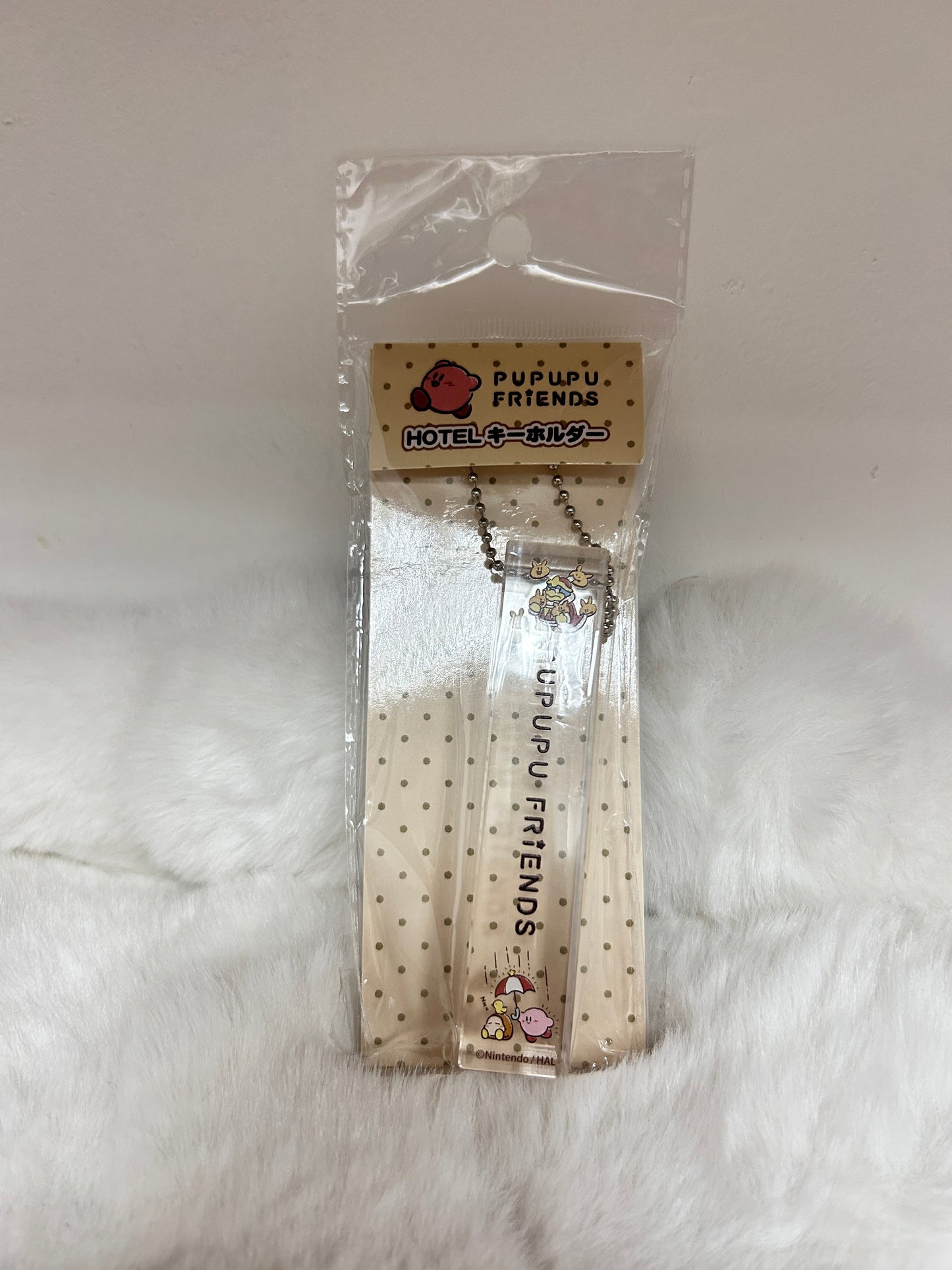 [現貨] 星之卡比透明瓦加力鎖匙扣