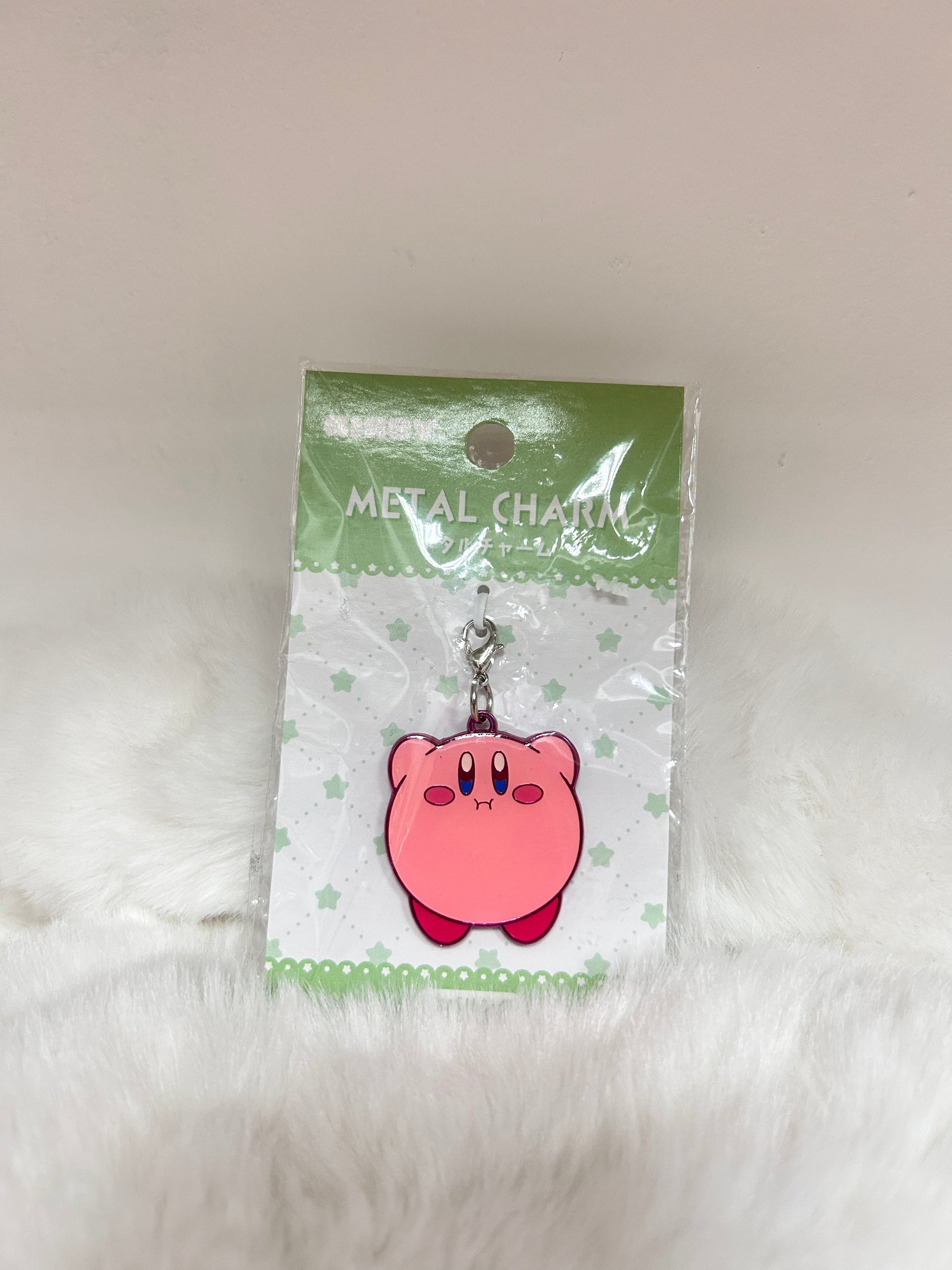 [現貨] 星之卡比Hover卡比Metal Charm吊飾