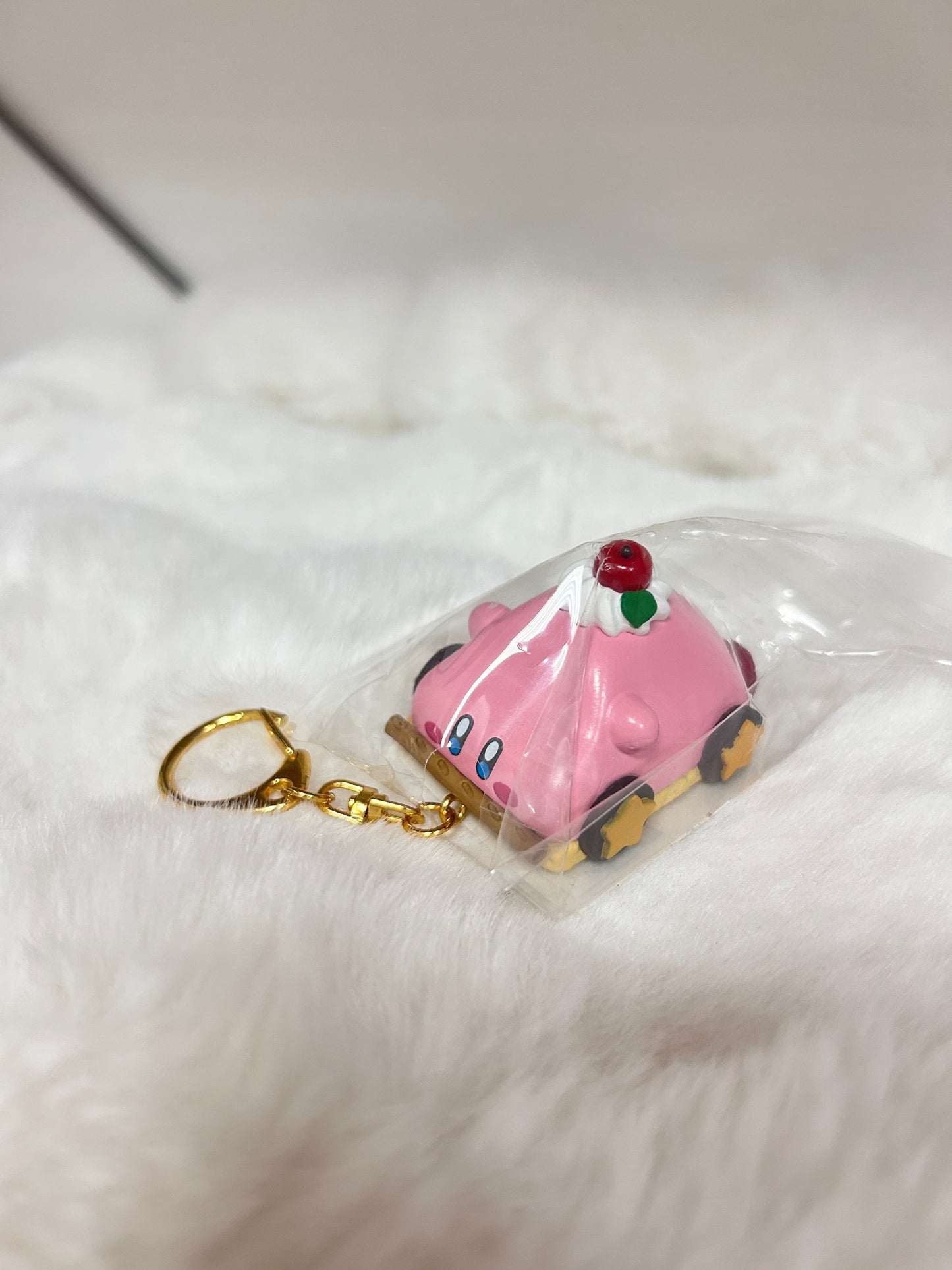 [現貨] 星之卡比甜品車車模型鎖匙扣