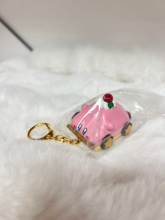 [現貨] 星之卡比甜品車車模型鎖匙扣