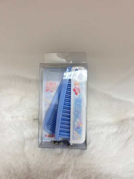 [現貨] 星之卡比兩款齒隨身梳 (藍色)