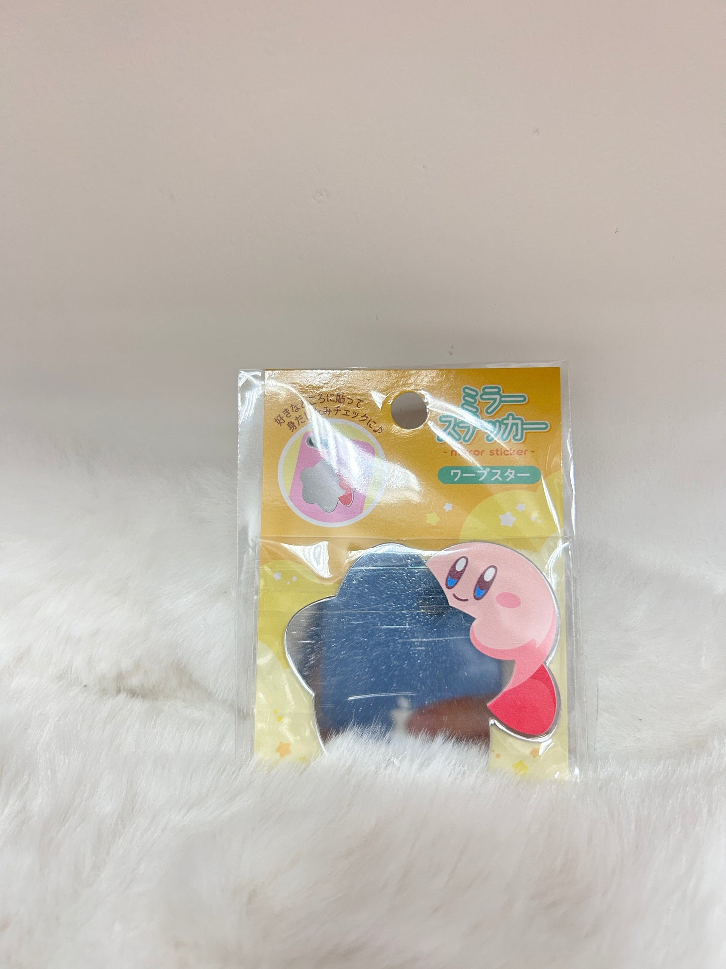 [現貨] 星之卡比電話小鏡背貼 (星星)