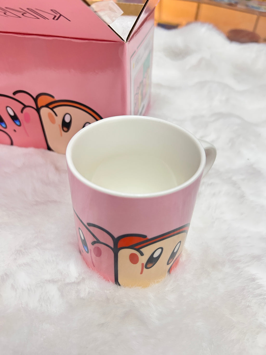 星之卡比Kirby Play with Waddle Dee一對陶瓷杯