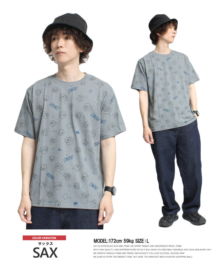 [現貨] 星之卡比潮流印花T shirt