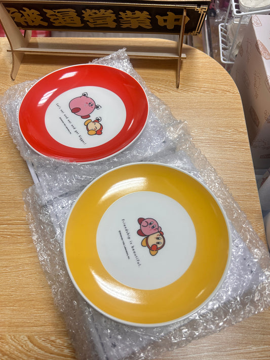 [現貨] Kirby Play with Waddle Dee 陶瓷餐碟